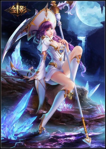 強襲魔女《劍影》第九傭兵史黛拉原畫曝光_網頁游戲_新浪游戲