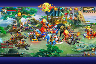 首款橫版騎戰頁游《明月飛仙》特色玩法揭秘